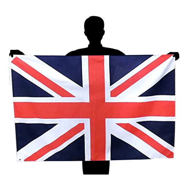 Lohaco 東京製旗 イギリス国旗ユニオンジャック 大サイズ90 135cm 日本製 直送品