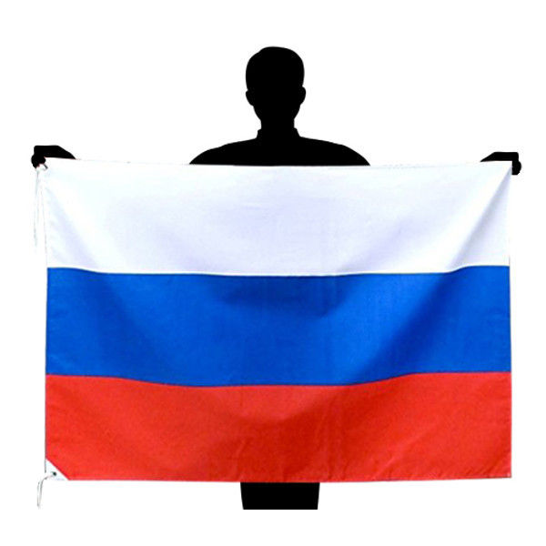 東京製旗 ロシア国旗（大サイズ90×135cm）日本製 426916 （直送品）