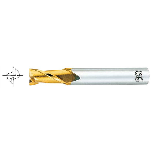 【アスクル】 オーエスジー（OSG） TiN 2枚刃 ショートエンドミル EX-TIN-EDS 32mm 32 1本（直送品） 通販