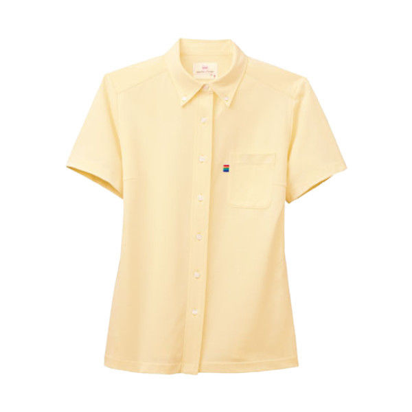 明石スクールユニフォームカンパニー ボタンダウンシャツ UZT416 情熱セール イエロー 直送品 9号 1着 高い品質