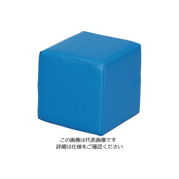 弘益（KOEKI） キッズガーデン クッション・四角 ブルー KID-K30-BL 1個 7-3368-01（直送品）