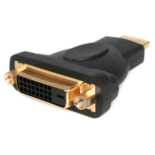StarTech.com HDMI-DVI-D変換コネクタ オス/メス ブラック HDMIDVIMF（直送品）