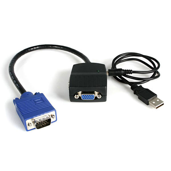 StarTech.com 2ポートVGAディスプレイ分配器 USBバスパワー対応 ST122LE（直送品）