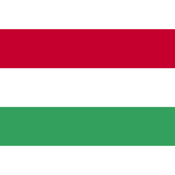 東京製旗 ハンガリー国旗（卓上旗16×24ｃm) 406614 1枚 （直送品）