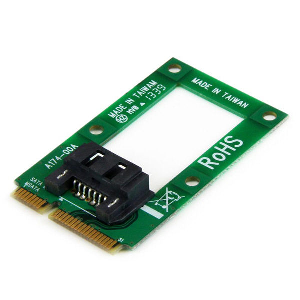 アスクル】mSATA - SATA HDD/SSD変換アダプタ 1個 StarTech.com（直送品） ASKUL（公式）