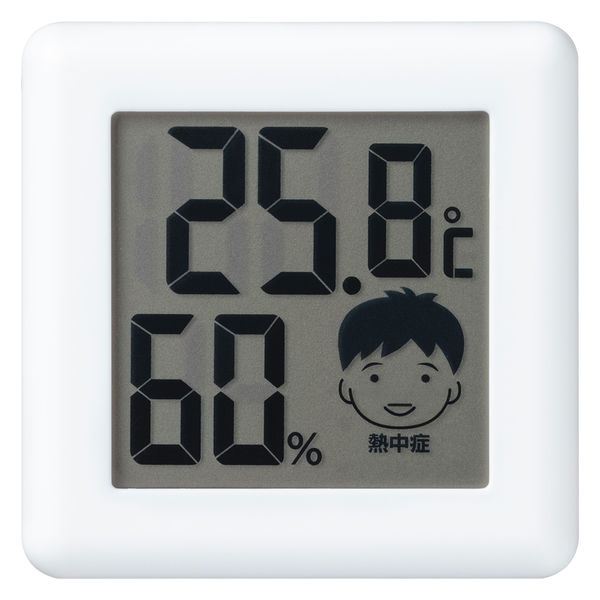 アスクル】 ドリテック デジタル温湿度計「ピッコラ」 白 O-282WT 1個 通販 - ASKUL（公式）