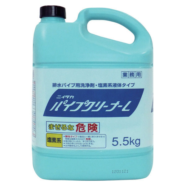 アスクル】 パイプクリーナーL 5.5kg 1本 ニイタカ【排水口用洗剤】 通販 - ASKUL（公式）