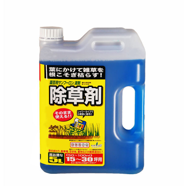 【園芸用品】中島商事 トヨチュー 園芸用サンフーロン液剤 5L 1箱（4本入）（取寄品）