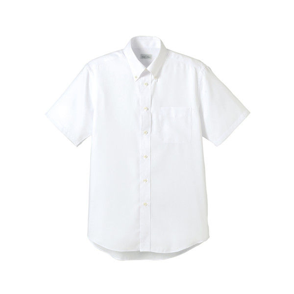 ボンマックス メンズ吸汗速乾半袖シャツ 定番 ホワイト 直送品 超特価 M FB5016M-15-M