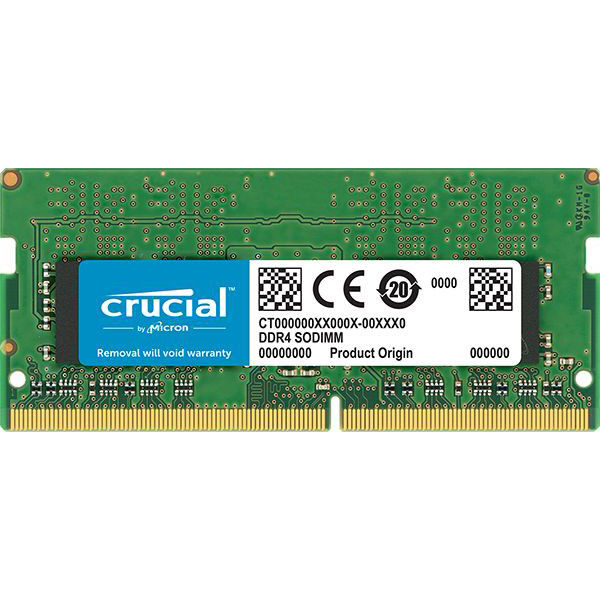 アスクル】増設メモリ ノートPC向け DDR4-2400 4GB クルーシャル Crucial PC4-19200 CL CT4G4SFS824A  1個 通販 ASKUL（公式）