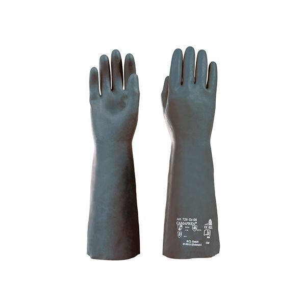 ハネウェル 耐酸・アルカリ手袋 カマプレン サイズ10（XL） 726-10 1ケース（100双） 62-2124-80（直送品）