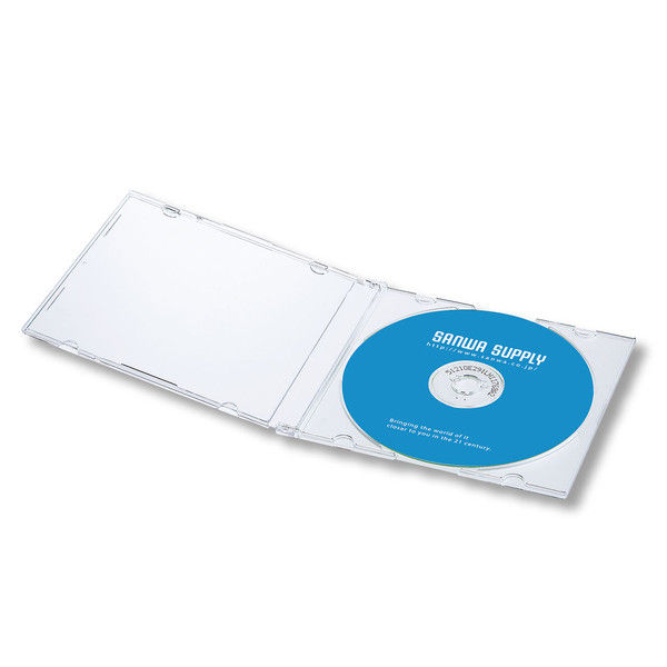 アスクル】 サンワサプライ Blu-ray・DVD・CDケース（スリムタイプ・30枚セット・クリア） FCD-PU30CL  1セット（30枚入り）（直送品） 通販 - ASKUL（公式）