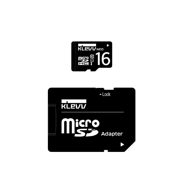 ESSENCORE microSDHCカード16GB UHS_I U1 U016GUC1U18-DK 1枚
