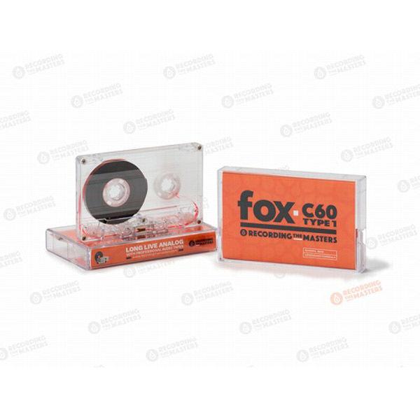 アスクル】磁気研究所 RECORDING THE MASTER FOXオーディオカセットテープ 60分 HDAT60FOX1P 1個 通販  ASKUL（公式）