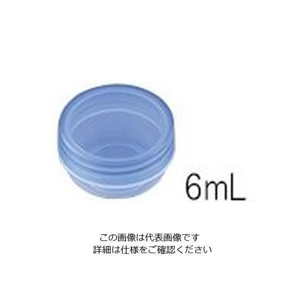 馬野化学容器 ＵＧ軟膏壺（ＵＶカットクリアタイプ）　青クリア　６ｍＬ　３ー５１　 8-1463-01 1セット（200個：100個×2）