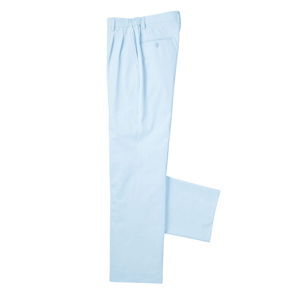 アスクル KAZEN メンズスラックス 医療白衣 サックスブルー（水色） 4L 257-21（直送品） 通販 - ASKUL（公式）
