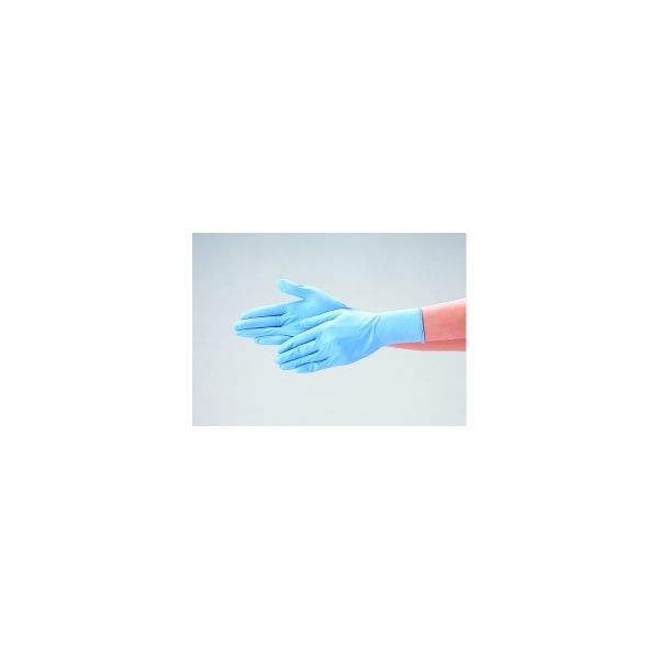 エブノ（EBUNO） ニトリル極薄手袋 ブルー S 2000枚入（100枚×20箱