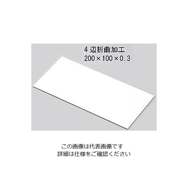 アズワン テストピース ブリキ板 200×100×0.3 1袋（100枚） 1-3781-03