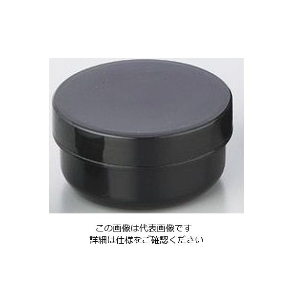 馬野化学容器 ＵＧ軟膏壺　（黒・遮光）　５８ｍＬ 1-6137-02 1箱(100個)
