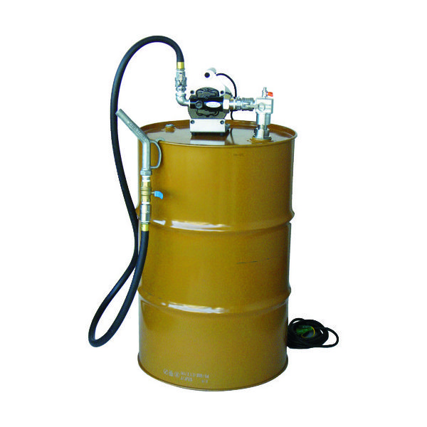 アクアシステム 高粘度オイル電動ドラム缶用ポンプ（100V） オイル 油 EVD-100 410-0425（直送品）