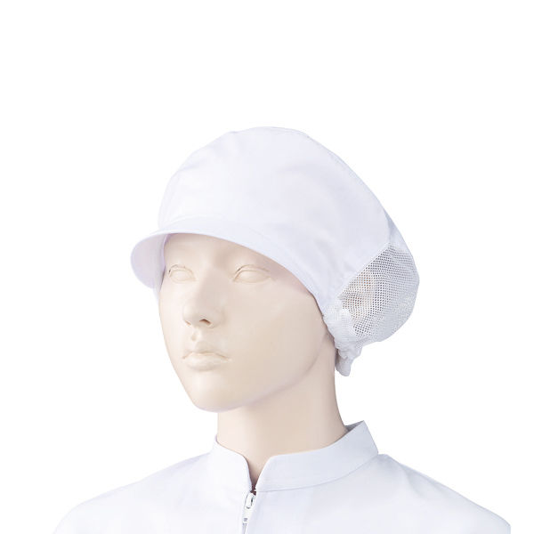 2021春の新作 白衣用衛生キャップ KAZEN カゼン 旧商標アプロン 女性帽子 後ろメッシュ付 2枚組カラー ホワイト482-33 wmsamuelbradford.com