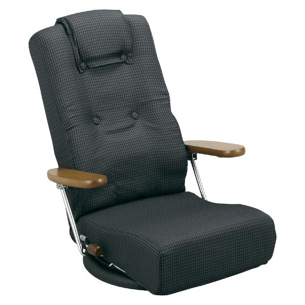 1740円 柔らかい 座椅子 フロアチェア リクライニングシート P-498