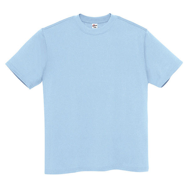 AITOZ 最大12%OFFクーポン アイトス Tシャツ 男女兼用 半袖 AZ-MT180 L ライトブルー 直送品 【人気急上昇】