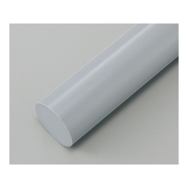 アズワン 樹脂丸棒 PVC φ25mm×495mm 1本 2-9588-07（直送品）