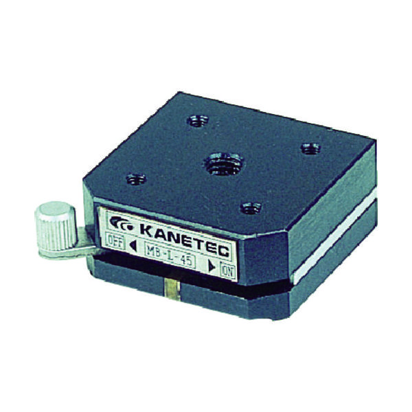 【アスクル】 カネテック（KANETEC） カネテック 薄型永磁ホルダ台 角形 底面吸着力250N MB-L-90 1個 406-4011