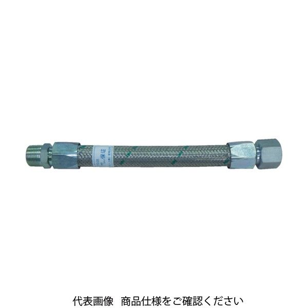 トーフレ メタルタッチ無溶接型フレキ 継手鉄 オスXオス 15AX1000L TF-1615-1000-MM 439-7932（直送品）