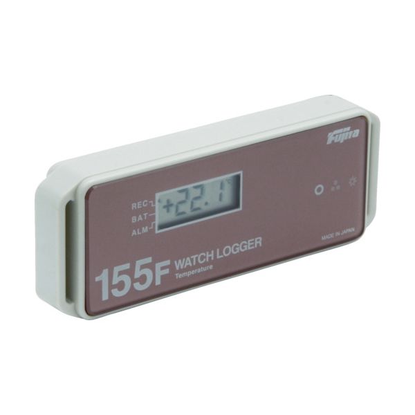 藤田電機製作所 Fujita 表示付温度データロガー（フェリカタイプ） KT-155F 1個 453-7181（直送品）