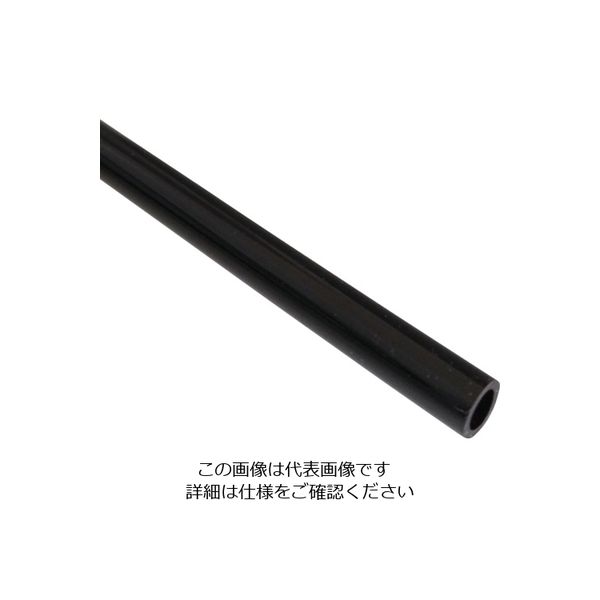 千代田通商 チヨダ TEタッチチューブ 10mm/100m 黒 TE-10-100 BK 1巻