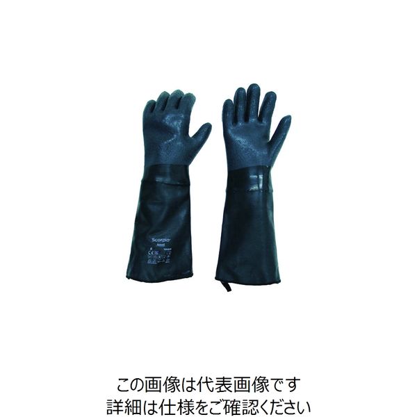 流行に流行にアンセル 耐熱手袋 スコーピオロング LL NO19-026-10 制服、作業服