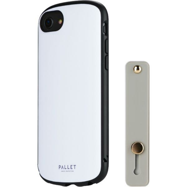 アスクル】 iPhone SE (第3世代/第2世代) ケース カバー 耐衝撃ハイブリッドケース PALLET AIR ベルト付属 マットスノーホワイト（直送品）  通販 - ASKUL（公式）
