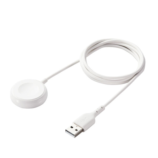 アスクル】アップルウォッチ磁気充電ケーブル 充電器 ケーブル USB-A 1.2m ホワイト MPA-AWAS12WH エレコム 1個 通販  ASKUL（公式）