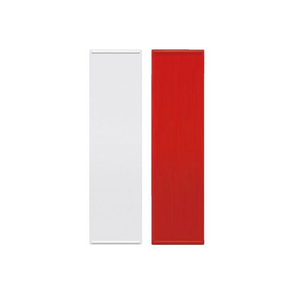 アスクル】日本統計機 人名プレート 両面式 26X97 赤白 10個 26x97アカ/シロ 1パック（直送品） 通販 ASKUL（公式）