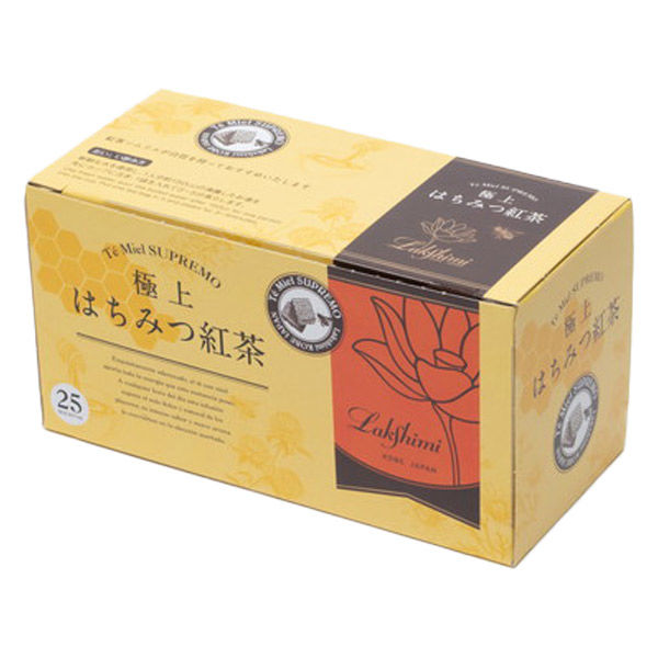 アスクル】フェリステ Lakshimi ラクシュミー 極上はちみつ紅茶 1箱（25バッグ入） 通販 ASKUL（公式）