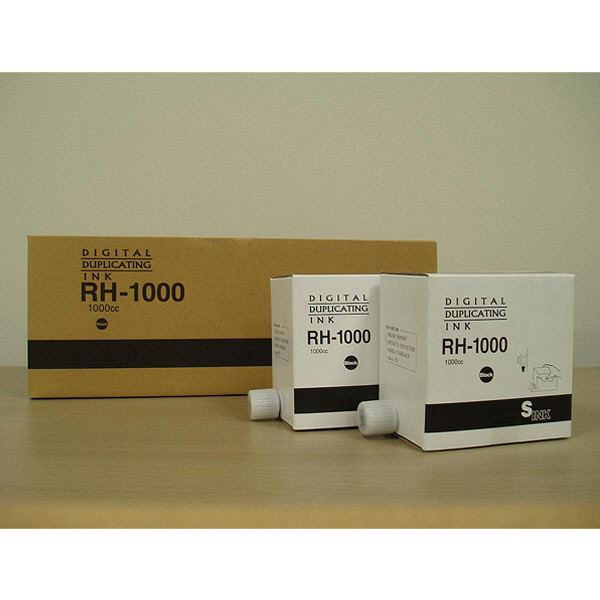 軽印刷機用インク（satelio用） VT-1000II 黒（汎用品） 1箱（5本入）（直送品）