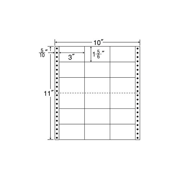 アスクル 東洋印刷 ナナフォーム タックフォームラベル 白 18面 1箱 M10J（直送品） 通販 - ASKUL（公式）