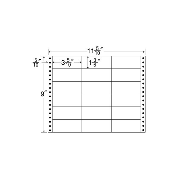 アスクル 東洋印刷 ナナフォーム タックフォームラベル 白 18面 1箱 MT11B（直送品） 通販 - ASKUL（公式）