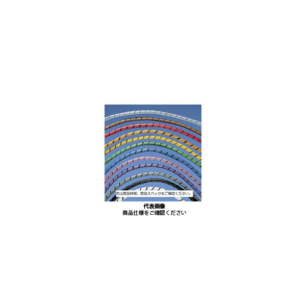 パンドウイットコーポレーション PANDUIT 【送料無料/新品】 リアル スパイラルラッピング ポリエチレン 赤 30.48m 1巻 T25F-C2 直送品