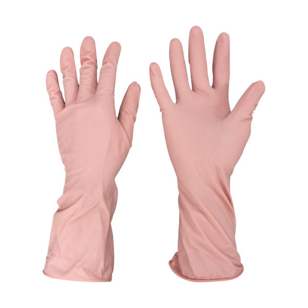 アスクル】ふんわりやわらか天然ゴム手袋 ピンク Mサイズ OK-1-P-M 1セット（5双） オカモト 471-8500 通販 ASKUL（公式）
