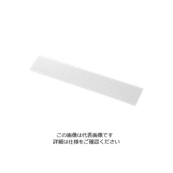 蝶プラ工業 自在仕切板（5枚組） 495×100mm NO.10（ホワイト） 1セット