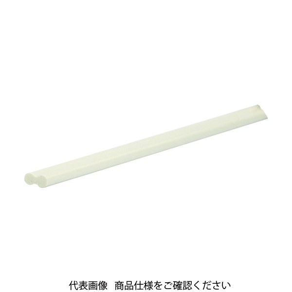 タキロン 溶接棒 PVC アイボリー シングル 3MM×1M 鉛フリー 10本入 YB338S-3X1000 772-5574（直送品）