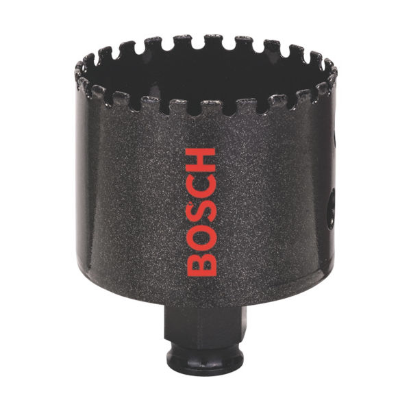 BOSCH（ボッシュ） ボッシュ 磁気タイル用ダイヤモンドホールソー 57mm DHS-057C 1個 497-5804（直送品）