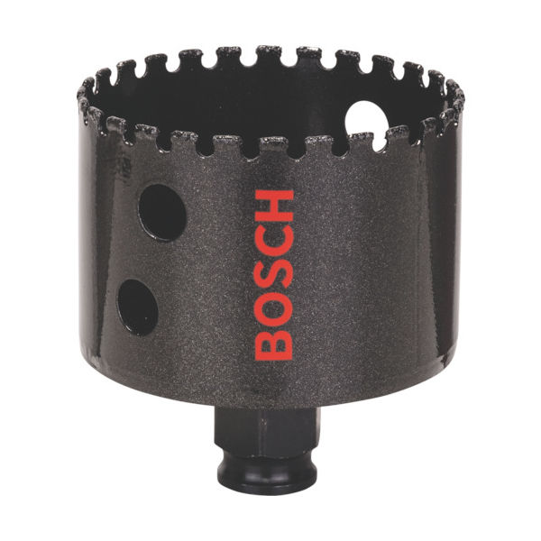 BOSCH（ボッシュ） ボッシュ 磁気タイル用ダイヤモンドホールソー 64mm DHS-064C 1個 497-5821（直送品）