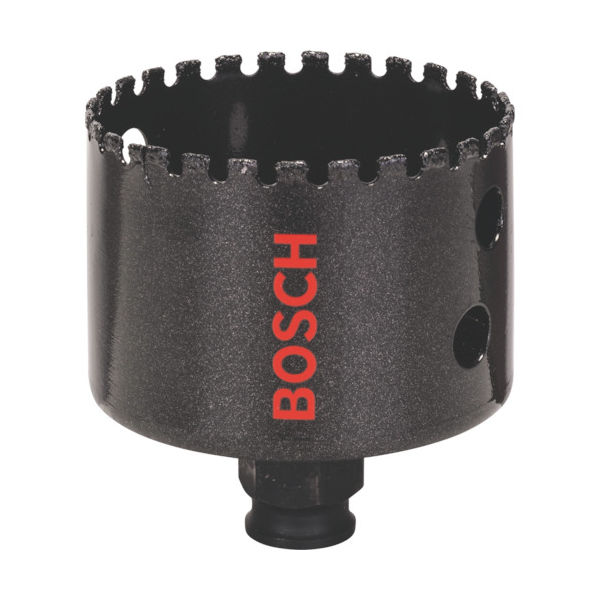 BOSCH（ボッシュ） ボッシュ 磁気タイル用ダイヤモンドホールソー 65mm DHS-065C 1個 497-5839（直送品）
