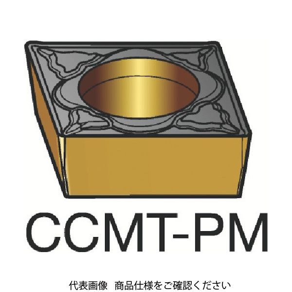 サンドビック コロターン107 旋削用ポジ・チップ CCMT 06 02 04-PM