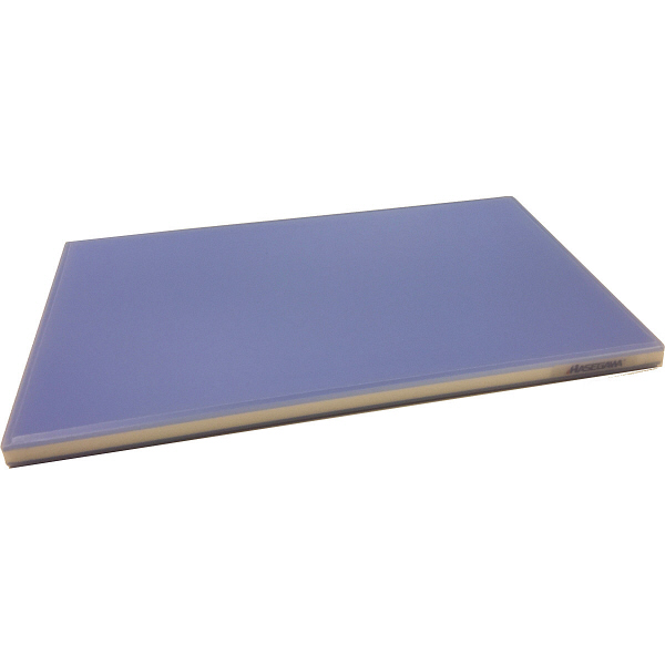 全面カラーかるがるまな板 410×230×18mm ブルー SL18-4123WB 長谷川化学工業 （直送品） - アスクル