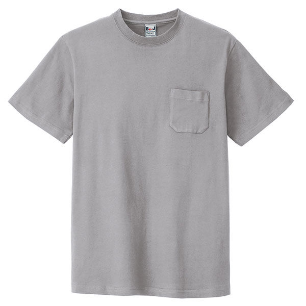 アイトス 半袖Tシャツ（ポケット付）（男女兼用） モクグレー L AZ10531-144 1着（直送品）